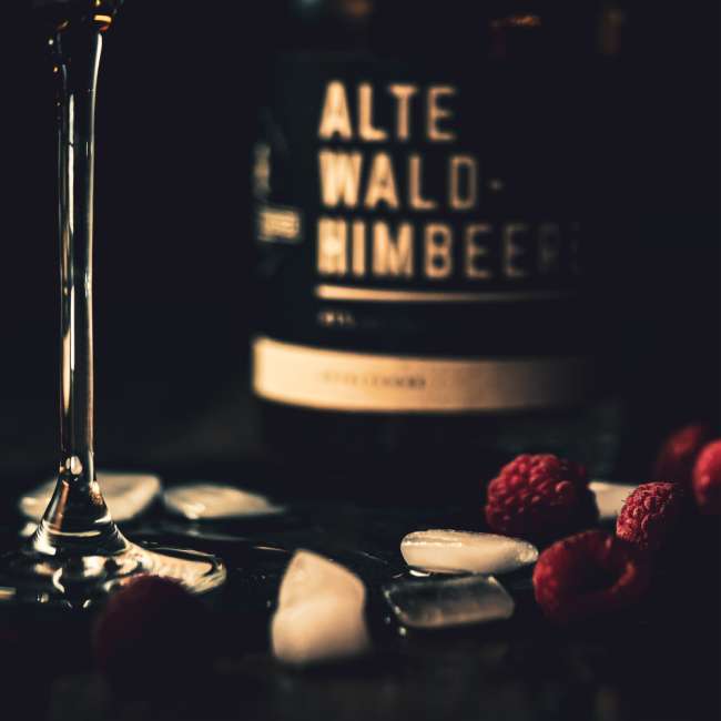 Alte Waldhimbeere